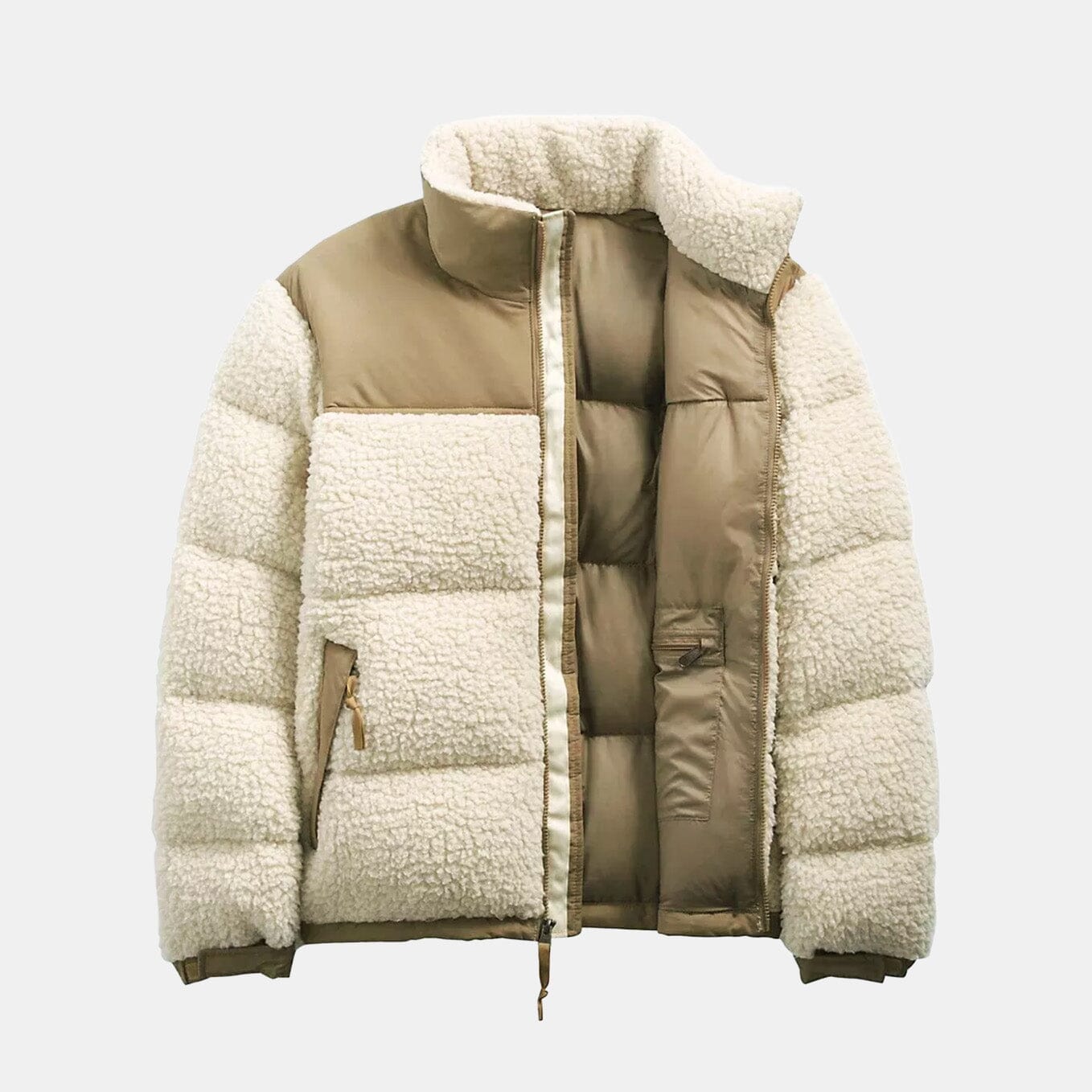TNF Sherpa Essential Down Puffer Jacket TNF Sherpa Essential Down Puffer Jacket Minha loja Beige S 