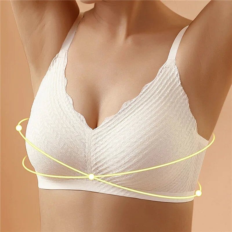 Valeria™ | Anti-perspiration Enhancement Bra BRA Minha loja White M 