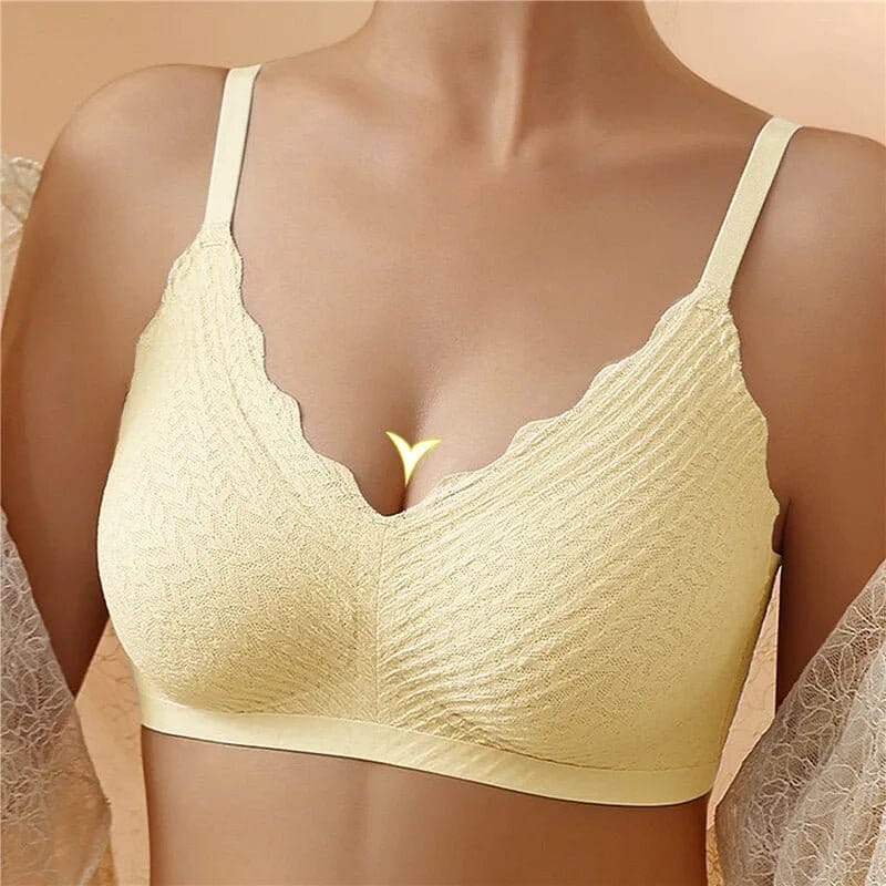 Valeria™ | Anti-perspiration Enhancement Bra BRA Minha loja Yellow M 