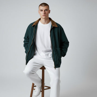 Enrico | Corduroy Cargo Jacket
