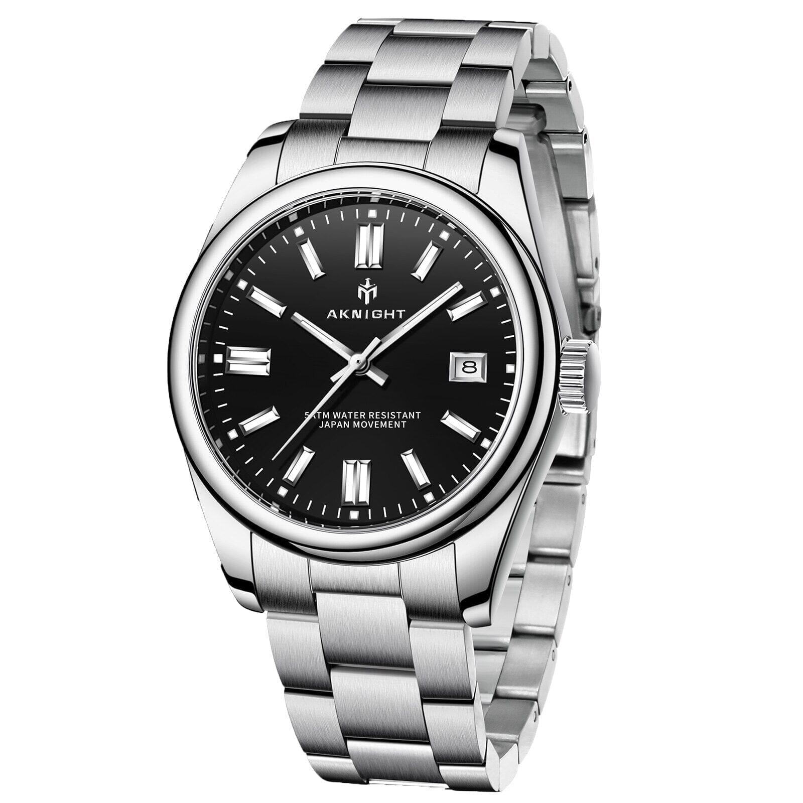 Watch Poedagar Aknight Relogio 01 Minha loja Black 