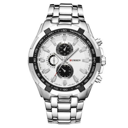 Watch Poedagar Enigmatic Relogio 10 Minha loja Silver White 
