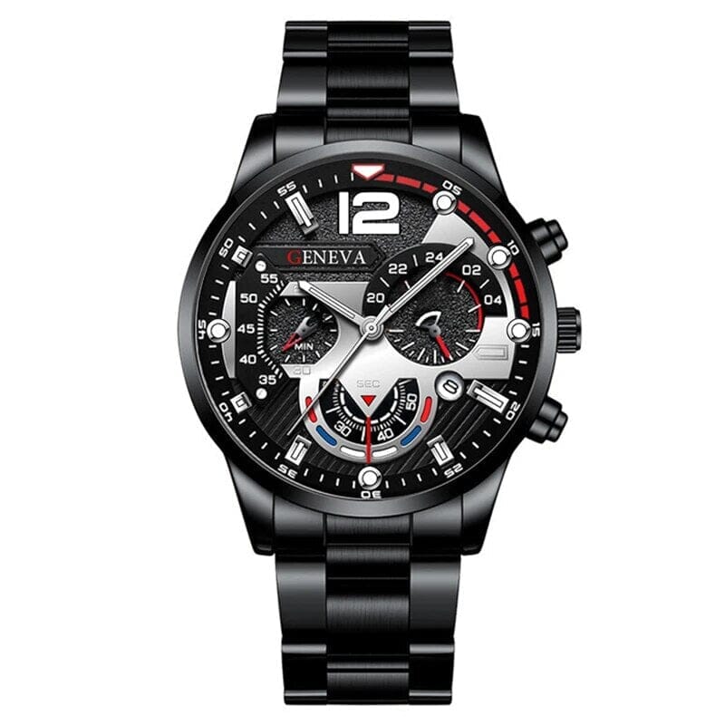 Watch Poedagar Geneva Pro Relogio 15 Minha loja Geneva Black pro 