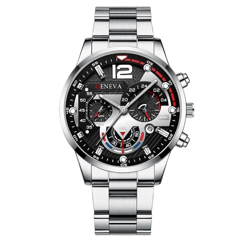 Watch Poedagar Geneva Pro Relogio 15 Minha loja Geneva Silver pro 