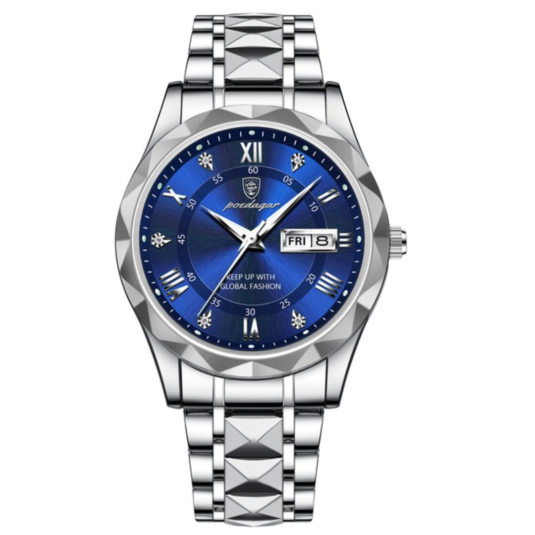 Watch Poedagar Majestic Relogio 20 Minha loja Majestic Blue 