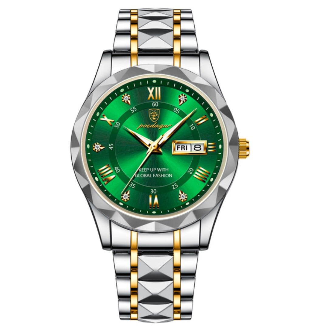 Watch Poedagar Majestic Relogio 20 Minha loja Majestic Green 