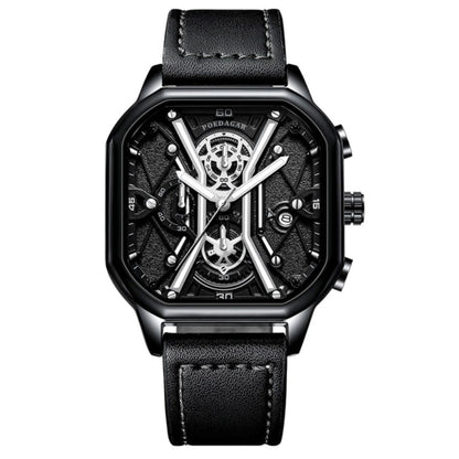 Watch Poedagar Regal Elegance Relogio 37 Minha loja Regal Black Silver 
