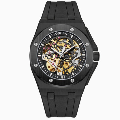 Watch Poedagar Skeleton Oak Relogio 42 Minha loja Panter 