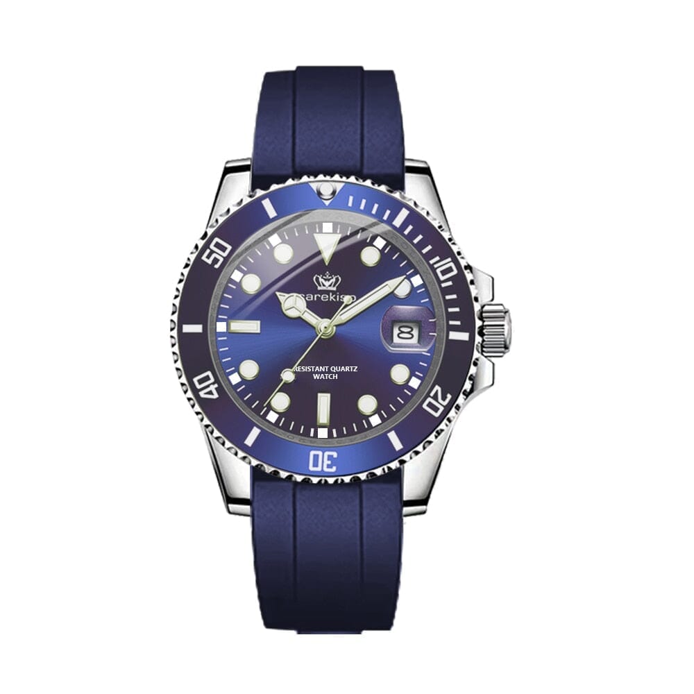 Watch Poedagar Subdate Sport Relogio 46 Minha loja Blue 