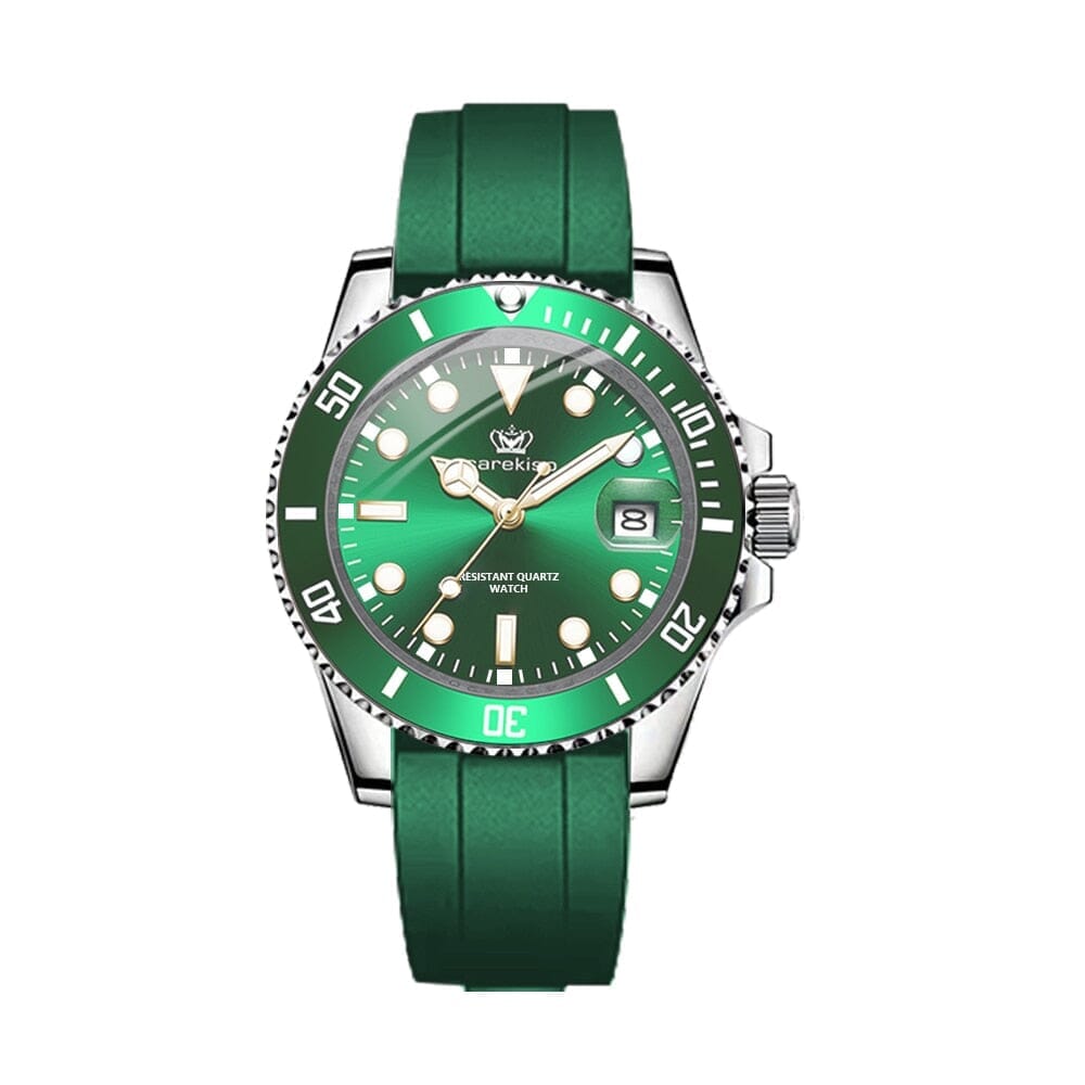 Watch Poedagar Subdate Sport Relogio 46 Minha loja Green 