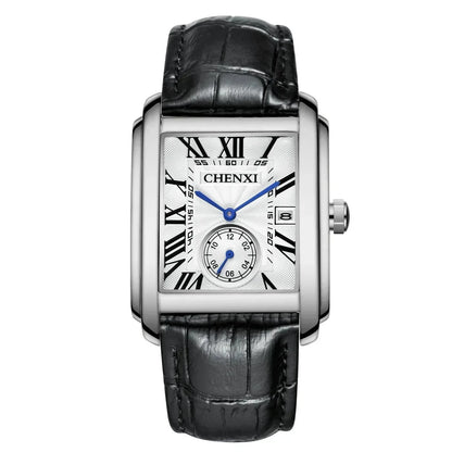 Watch Poedagar Vintage Pelle Minha loja Black White 