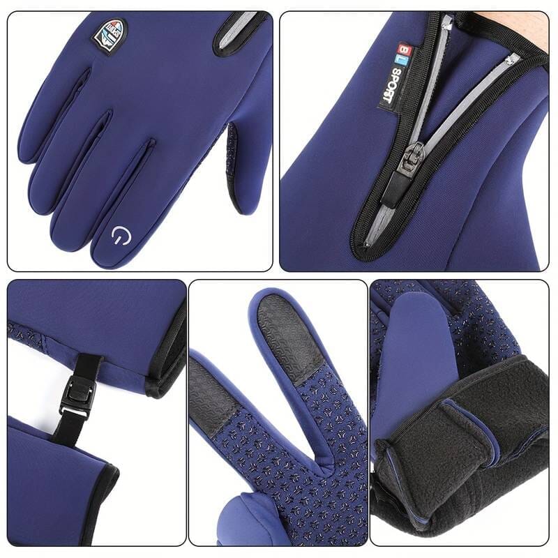 Waterproof velvet gloves - Never suffer from freezing hands again Minha loja 