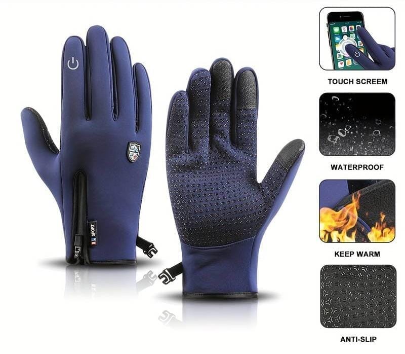 Waterproof velvet gloves - Never suffer from freezing hands again Minha loja 