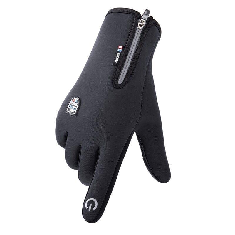 Waterproof velvet gloves - Never suffer from freezing hands again Minha loja Black M 