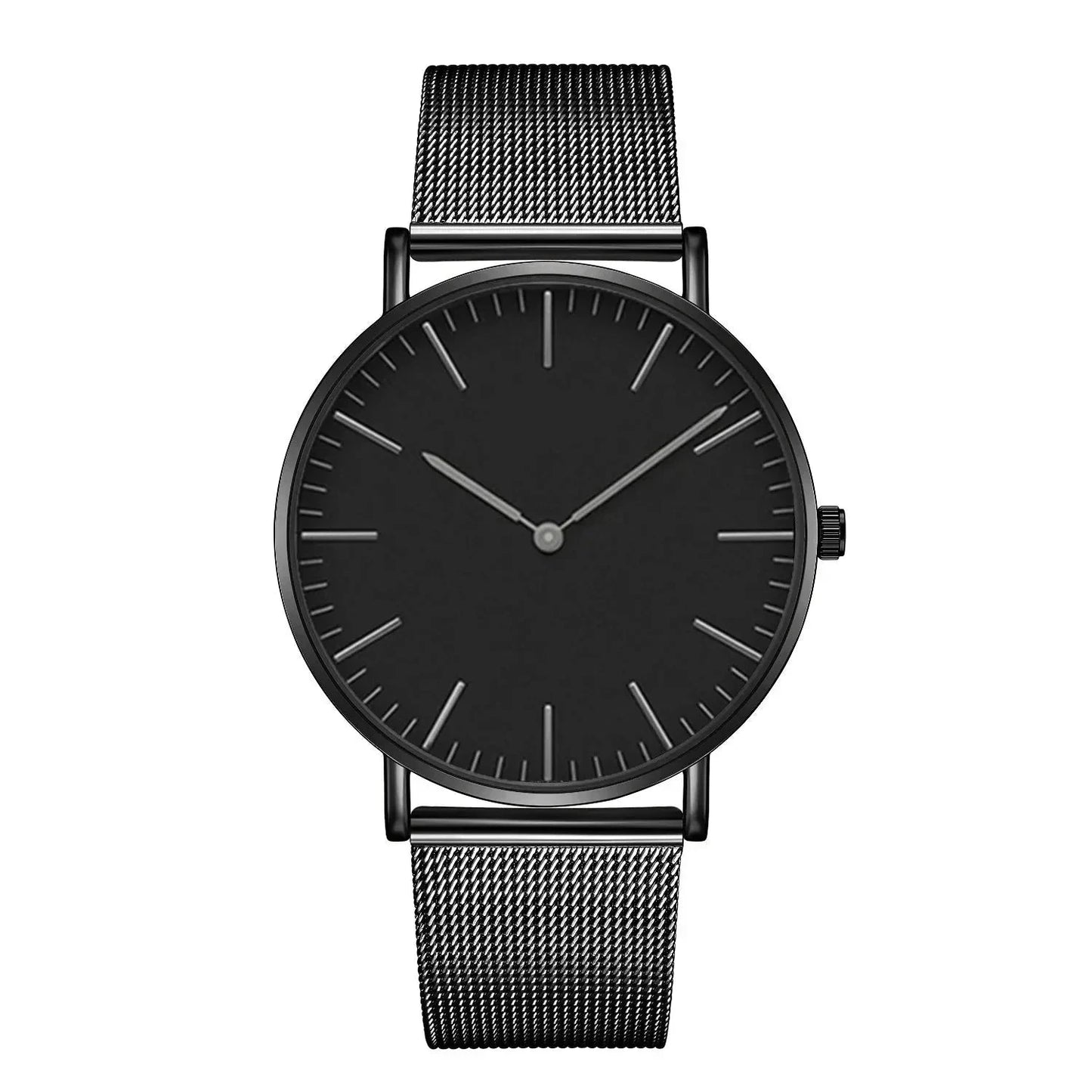 Women's Round 38mm Watch relógio Minha loja Preto 