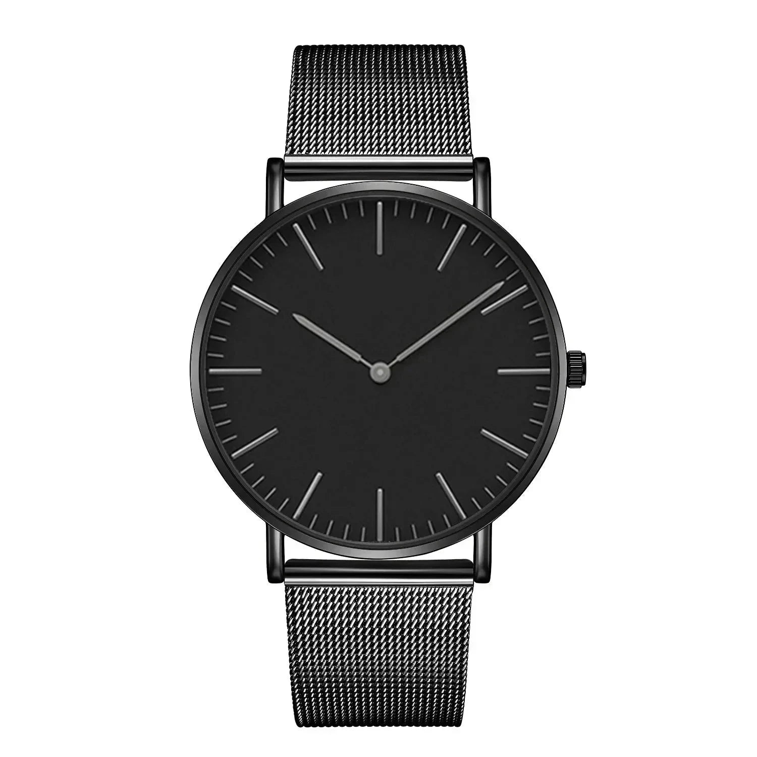 Women's Round 38mm Watch relógio Minha loja Preto 