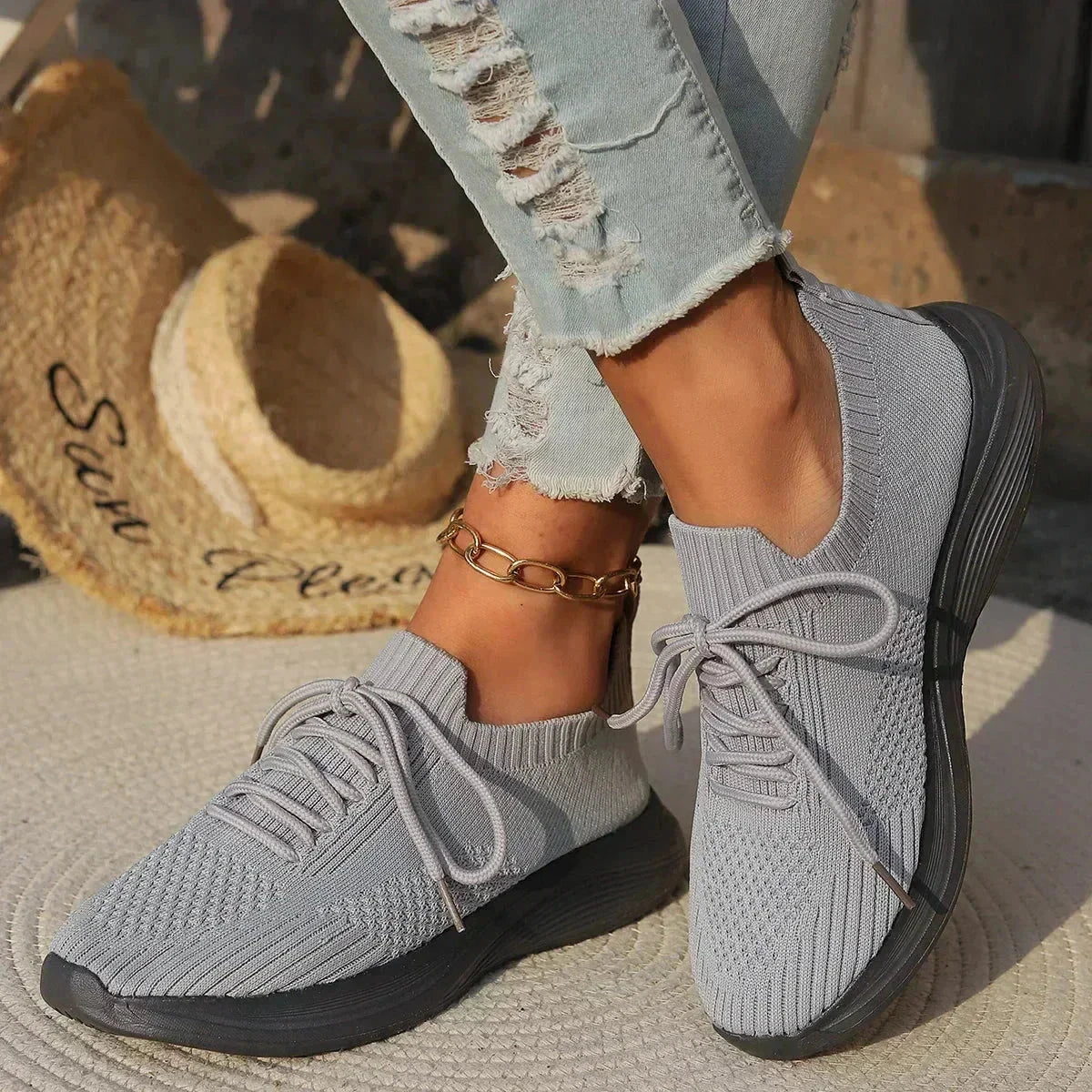 Zara™ | Relaxed Fit Sneakers Shoes Minha loja 